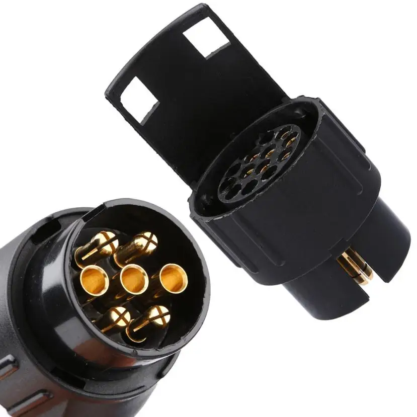 New Arrival Car Trailer Truck 7 Pin to 13 Pin Plug Adapter Converter