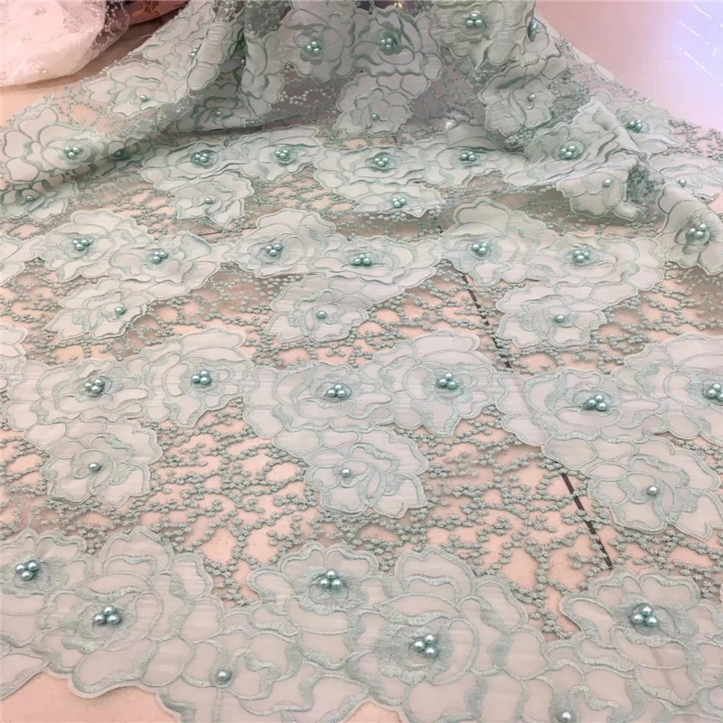 

VILLIEA African Tulle Lace Fabric 2018 African French Lace Fabric High Quality Mesh Nigerian Embroidery Tulle French Laces Party