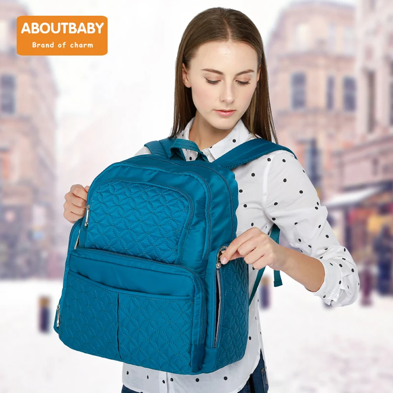 Ablutbaby рюкзак в европейском стиле, сумка на плечо для мам, большая сумка для мам с несколькими карманами, сумка для детских подгузников из пяти частей, товары для беременных, новинка