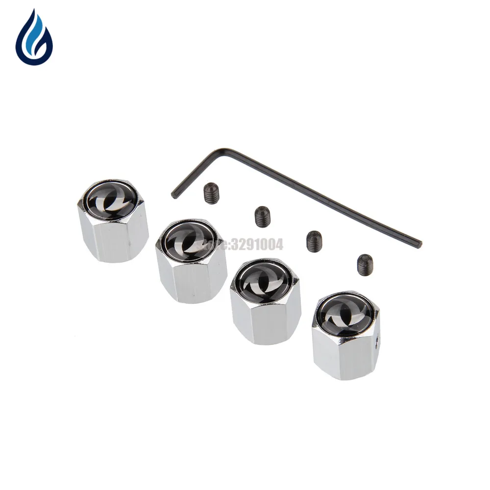 

Car Styling Wheel Tire Valve Stems Caps Anti-Theft Cover For Dongfeng Logo A30 AX7 H30 S30 A60 AX3 Honda Volvo Nissan Peugeot Vw