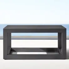 Новое поступление наружные скамейки для Патио Сад алюминиевый боковой стол