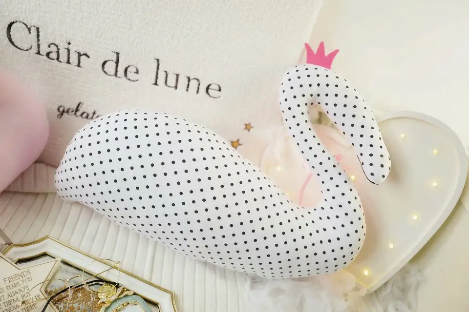 Travesseiro do Bebê Decoração do Quarto da Cama das Crianças Rosa Cisne Acompanhar Flamingo Travesseiro Almofada Bebê Dormindo Boneca Brinquedos Cor ou 7 High Quality Brinquedos e hobbies