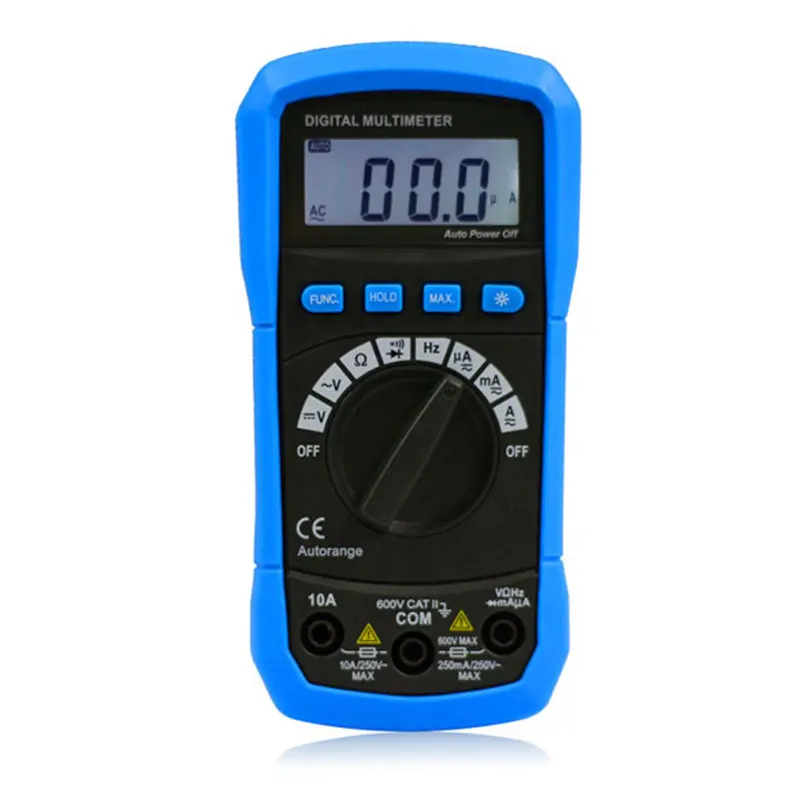 

Multifunction Tester Digital Multimeter with Frequency Test DC AC Voltmeter Ohm Tester With BackLight LCD Display