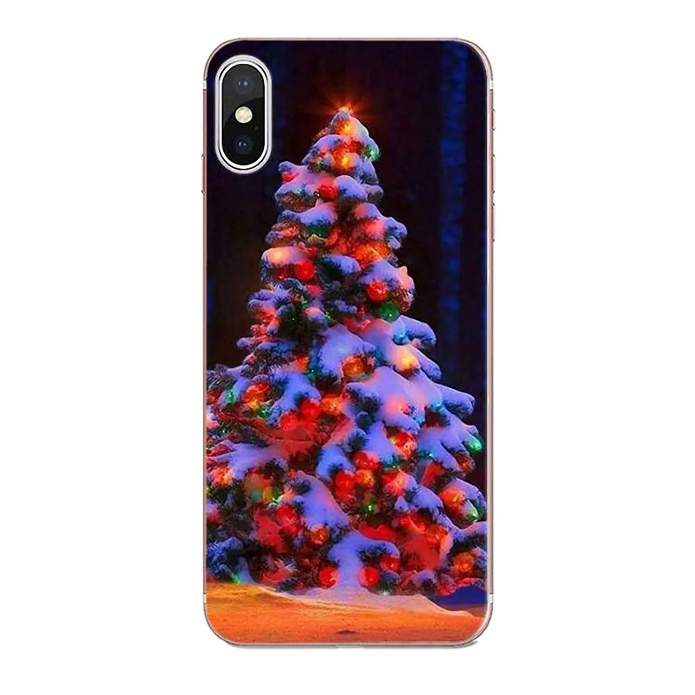 Веселый Рождественский Снеговик Олень для Sony Xperia Z Z1 Z2 Z3 Z4 Z5 compact Mini M2 M4 M5 T3 E3 E5 XA XA1 XZ