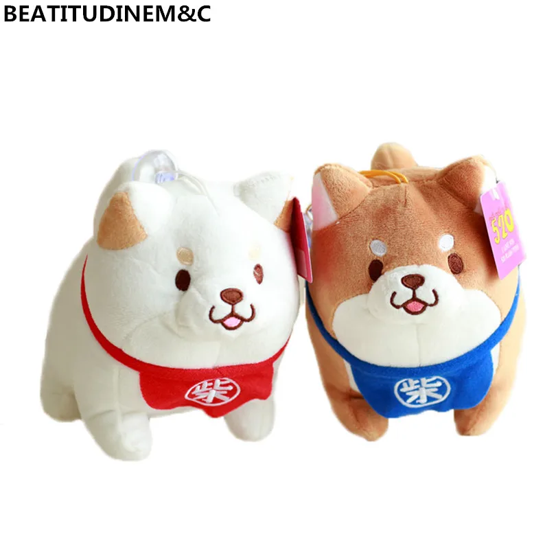  Cartoon Shiba Inu Dog Plush Toy Children Toy Car Decoration