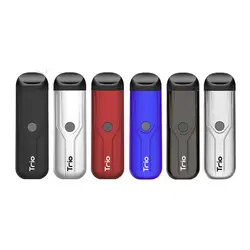 Новый Yocan Trio Pod Системы Starter Kit Керамика катушки многоразового Табак дыма CBD кунжутное масло «3 в 1»