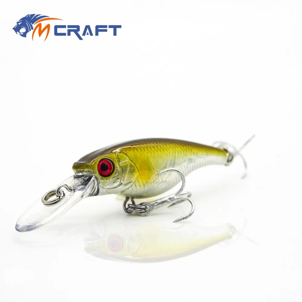 

MCRAFT Fishing lure Twitching Floating Minnow Jerk bait Hard Baits 30mm 0.5g FM2-30F