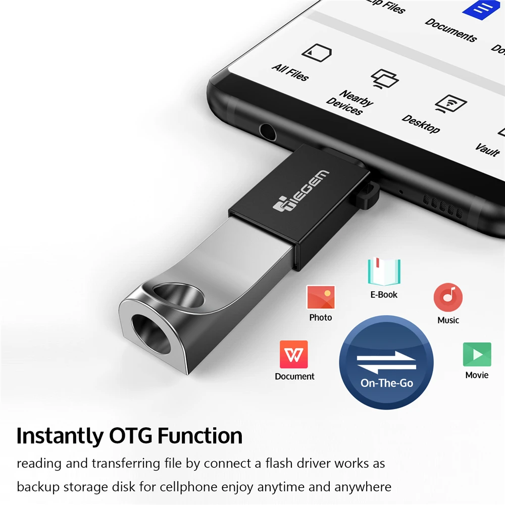 Адаптер TIEGEM Type C на USB 3 0 OTG Кабель адаптер конвертер для One plus 6T 5 Xiaomi mi 8 Huawei OTG|otg usb