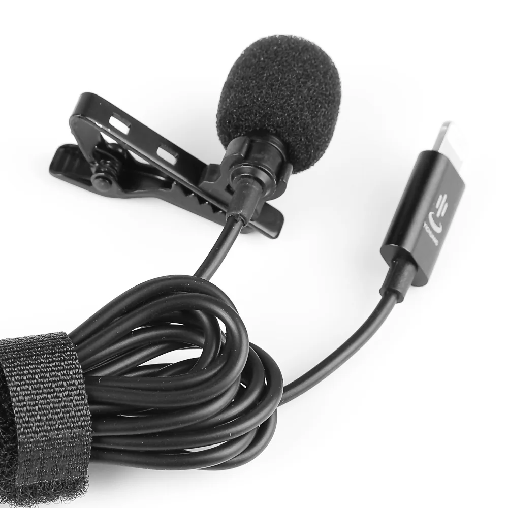 Lavalier конденсаторный микрофон YC LM10 1 5 м линейный аудио видео Запись для iPhone X Xs Xr 8 7 6