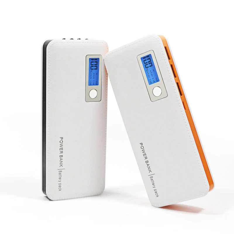 DCAE 12000mAh LCD Portable Charger External Battery Pack Power Bank Fast Charging for iPhone for iTouch for smartphone