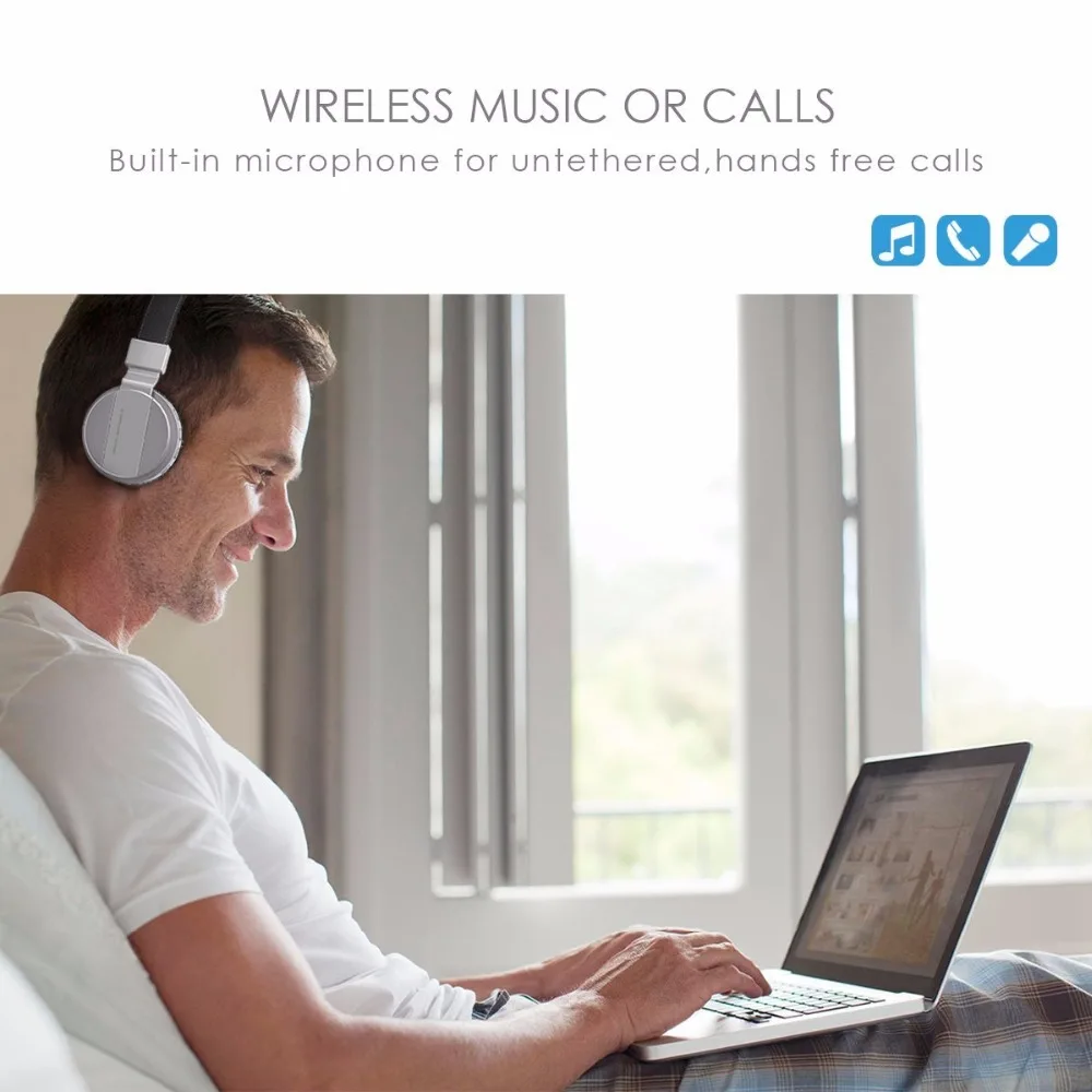 Беспроводные Bluetooth наушники стерео гарнитуры с микрофоном мягкие Поддержка TF