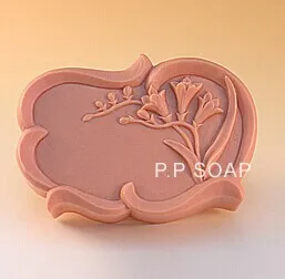 

handmade soap silica gel mould candle soap mould silicone mold for DIY Freesia
