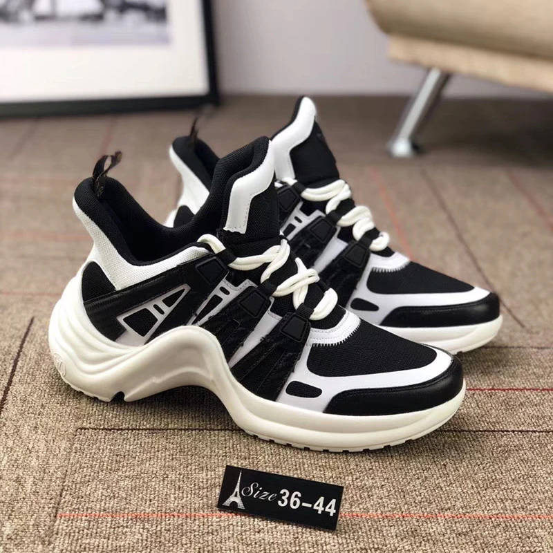 

Women Big size Archlight Designer Ultra Fashion sneaker Breathable Mesh Leather Casual Shoes Lace Up Female Archlight Sneakers