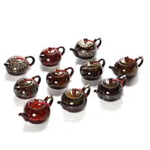 Чайный горшок Jianye, чайная церемония кунг-фу, чайная посуда ручной работы, чайный набор, чайник, китайский чайник 180 мл