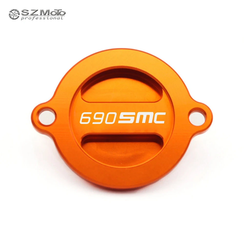

Engine Oil Filter Cover Cap For KTM 690SMC 690 SMC R 2008 2009 2010 2011 2012 2013 2014 2015 2016 Motorcycle Accessories Orange