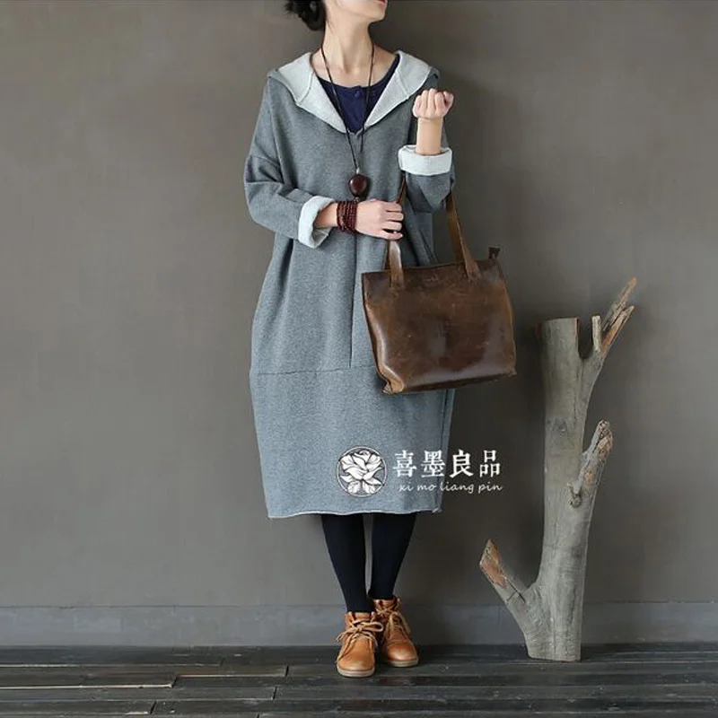 Новинка 2017 модные женские длинные толстовки с капюшоном куртка длинным рукавом