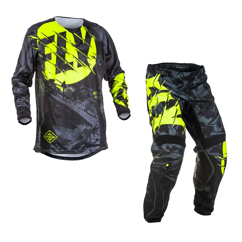 

Off road bike men's motorcycle racing mtb outdoor sports breathable downhill quick-drying breathable riding pants cllothes suit