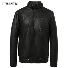 

Leather Jacket Men Motorcycle Jackets jaqueta de couro masculina casaco male chaqueta cuero hombre mens leather bomber jacket