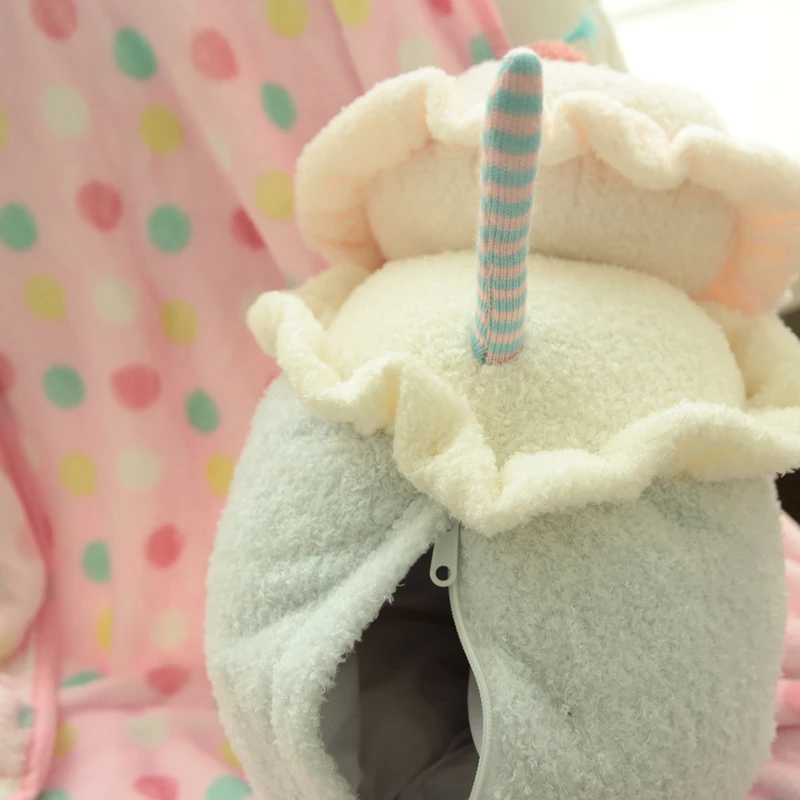 IVYYE Клубничное мороженое аниме, плюшевая вещь аксессуары Плюшевая Кукла Мягкие игрушки одеяло кровать плед Новинка