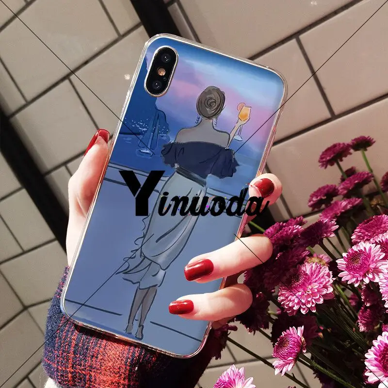 VOGUE Christmas Princess Girl Female boss coffee Phone Case