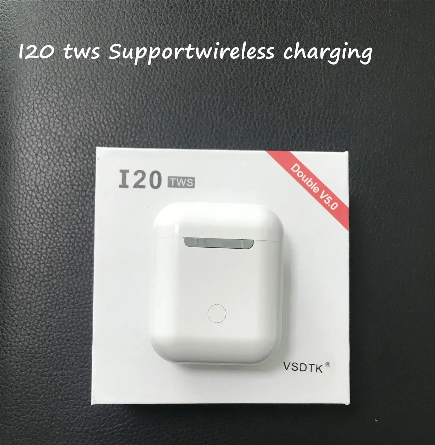 I20 TWS + Сенсорная функция Беспроводная зарядка Bluetooth 5 0 наушники 4D Бас Звук