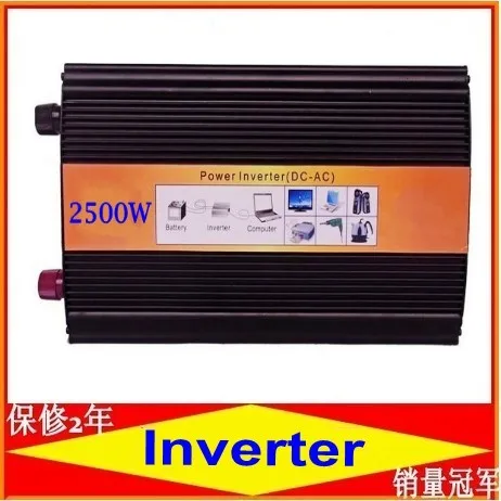 

DC naar AC 2500w/5000w pure sine wave power inverter DC 12V to AC 230V 50Hz home power supply