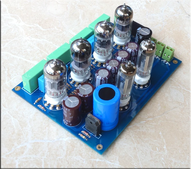 

SRPP Tube buffer preamplifier good sound
