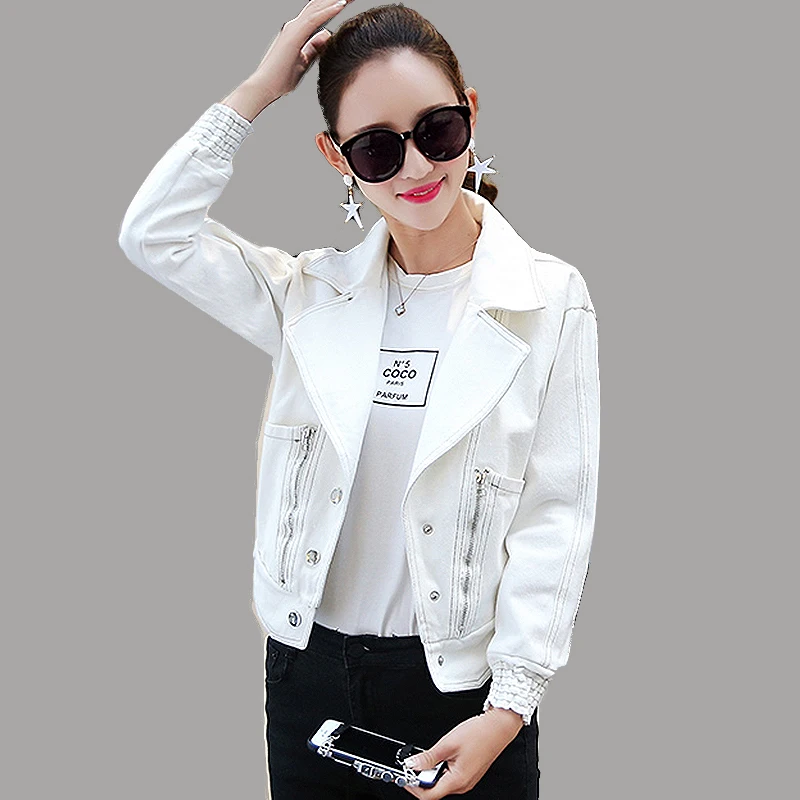 Online Buy Wholesale jean jacket white from China jean