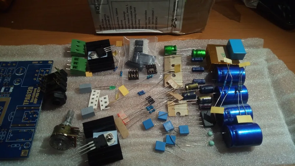 placa atenas entusiasta imperial amplificadores de áudio diy e placa acabada