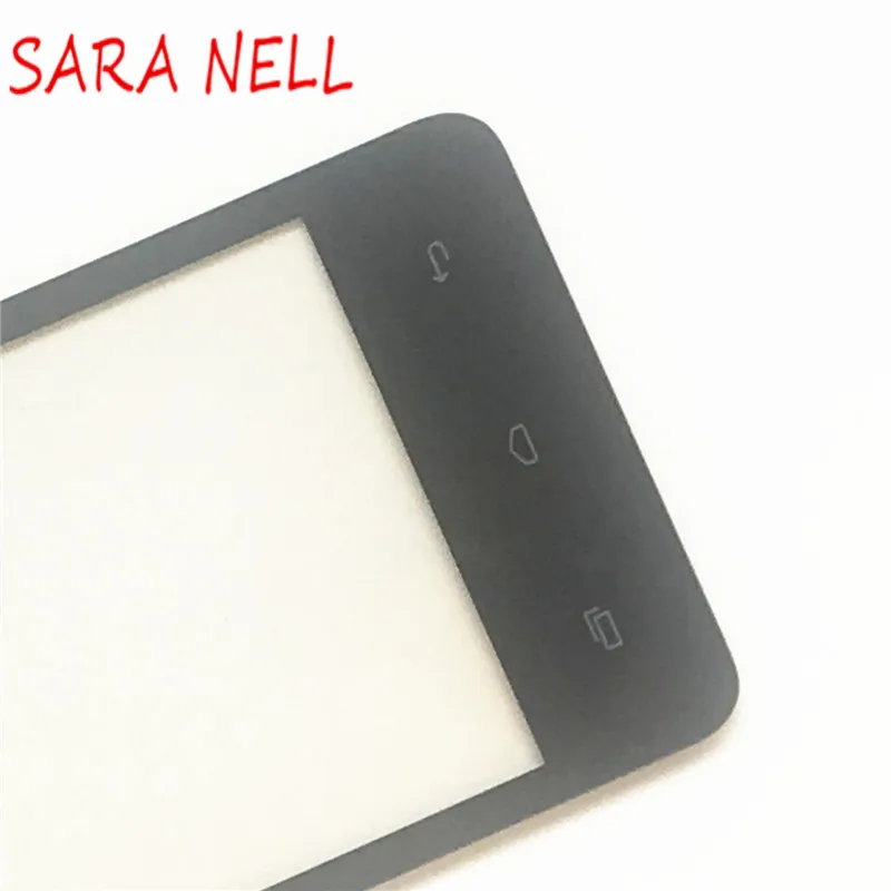 Sara NELL телефон сенсорная панель для Micromax Bolt Q402 сенсорный экран дигитайзер сенсор Переднее стекло объектив сенсорный экран+ лента