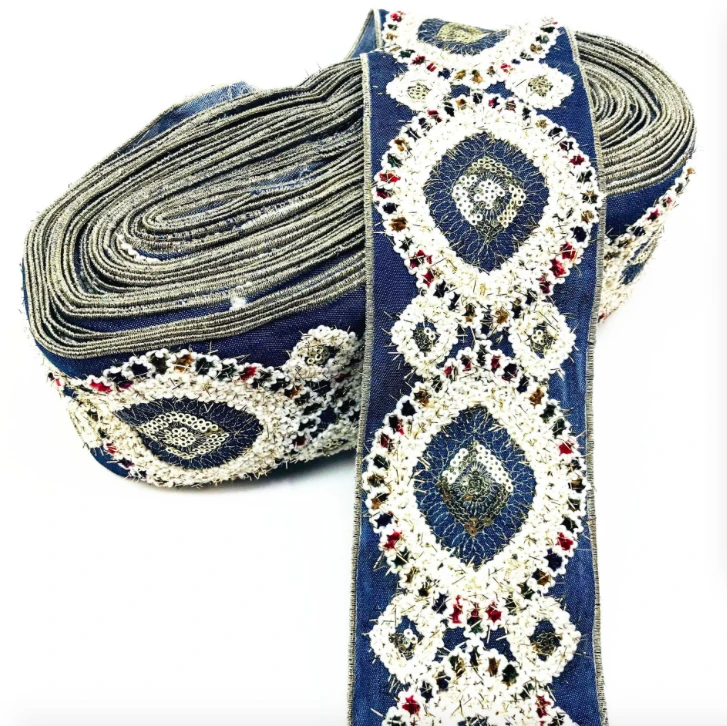 7016 Ethnic tribe Hmong Miao fabric Textiles