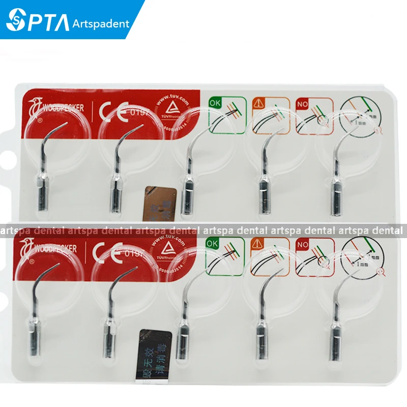 

1 package Original woodpecker G1 G2 G4 P1 Dental Ultrasonic Scaler Tips scaling tips handpiece Fit EMS & WOODPECKER