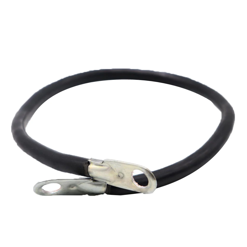 1 Piece 50cm Car Marine Boat RV 5AWG Gauge Copper Battery Cable Power Inverter Wire For Solar Black |