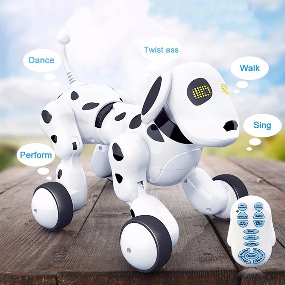 

NEW Electric Pet Remote Control Intelligent Robot Dog Early Huisdier Education Puzzle Baby Kids Toys Speelgoed Dansen Robot