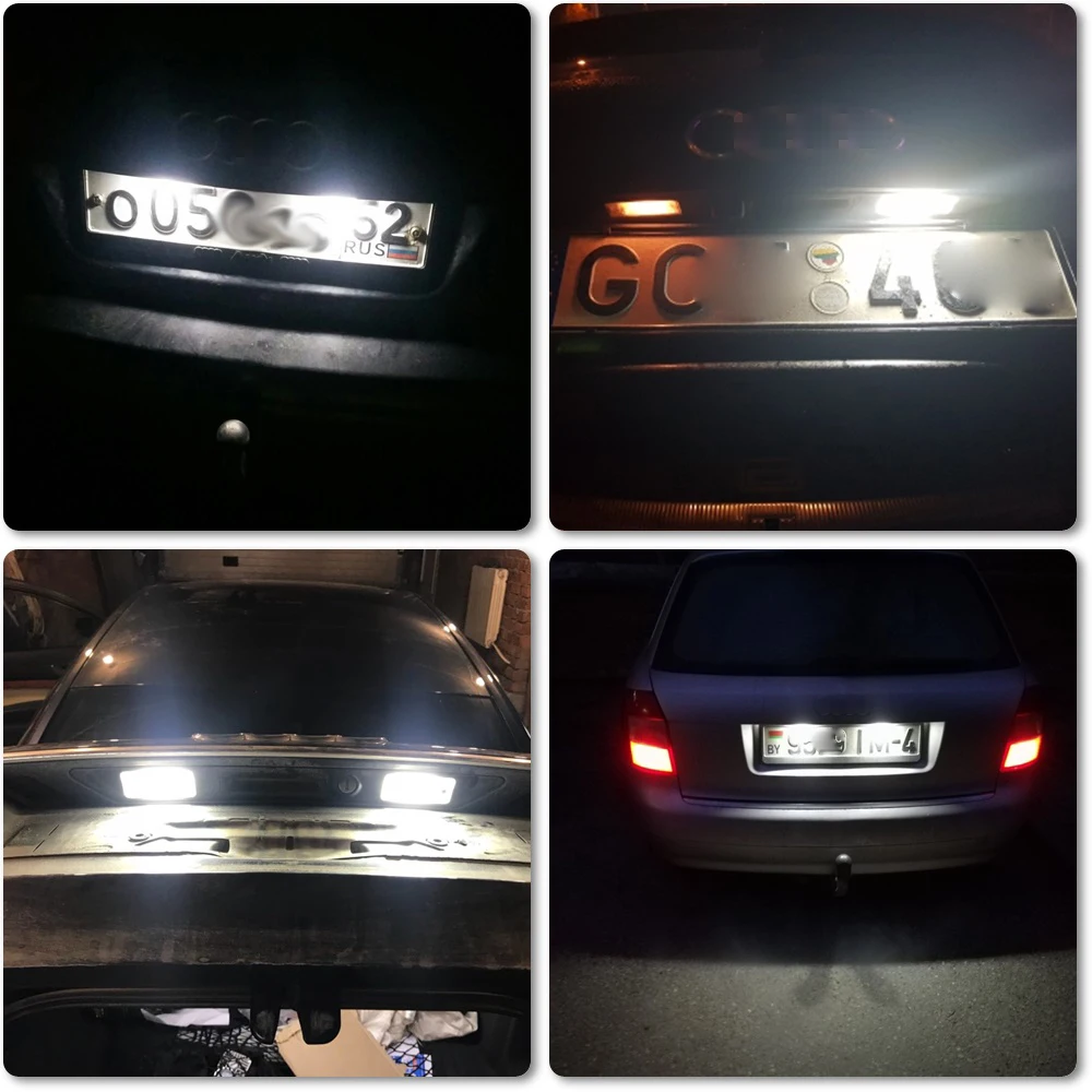 Led license plate light for Audi A3 S3 04~09  -111112211