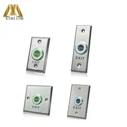 Кнопка контроля доступа кнопка выхода дверь открытый Переключатель выхода кнопка выхода с светодиодный кнопкой двери