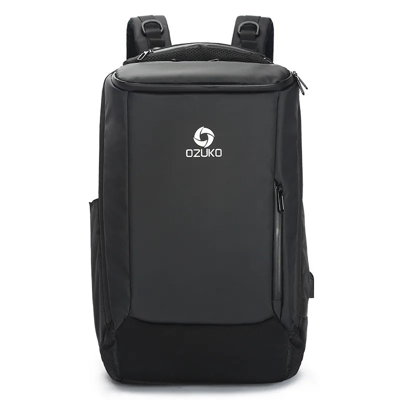 

LJL-Ozuko Business Backpack Waterproof Computer Travel Backpack Wearable Waterproof Backpack