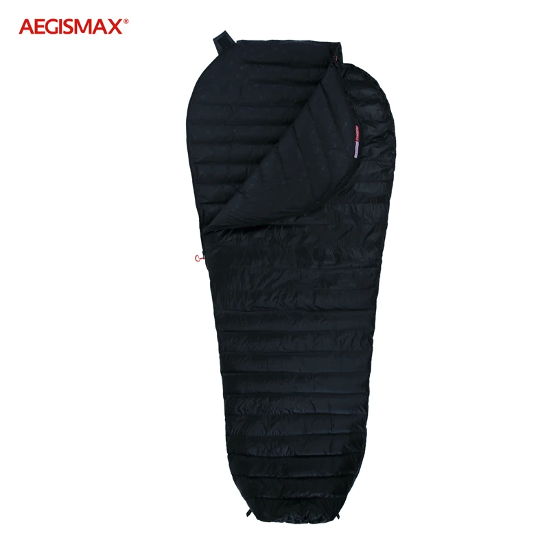 Branco para Baixo Bolsas de Dormir Repelente de Água para Baixo Aegismax Ultra Seco Ganso Mummy Ultraleve Caminhadas Camping 700 fp Splicing Mini 2 5 700 FP Splicing Mini 2 Repelente de Água Para Baixo