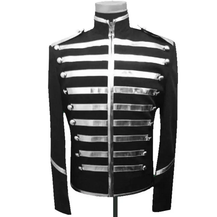 argent Style Manteau Européen Scène Cour Hommes Taille Discothèque De Bar 3xl Paillettes Costume Dj S Marée Grande Nouvelle Or Personnalité Vestes OAxBBR
