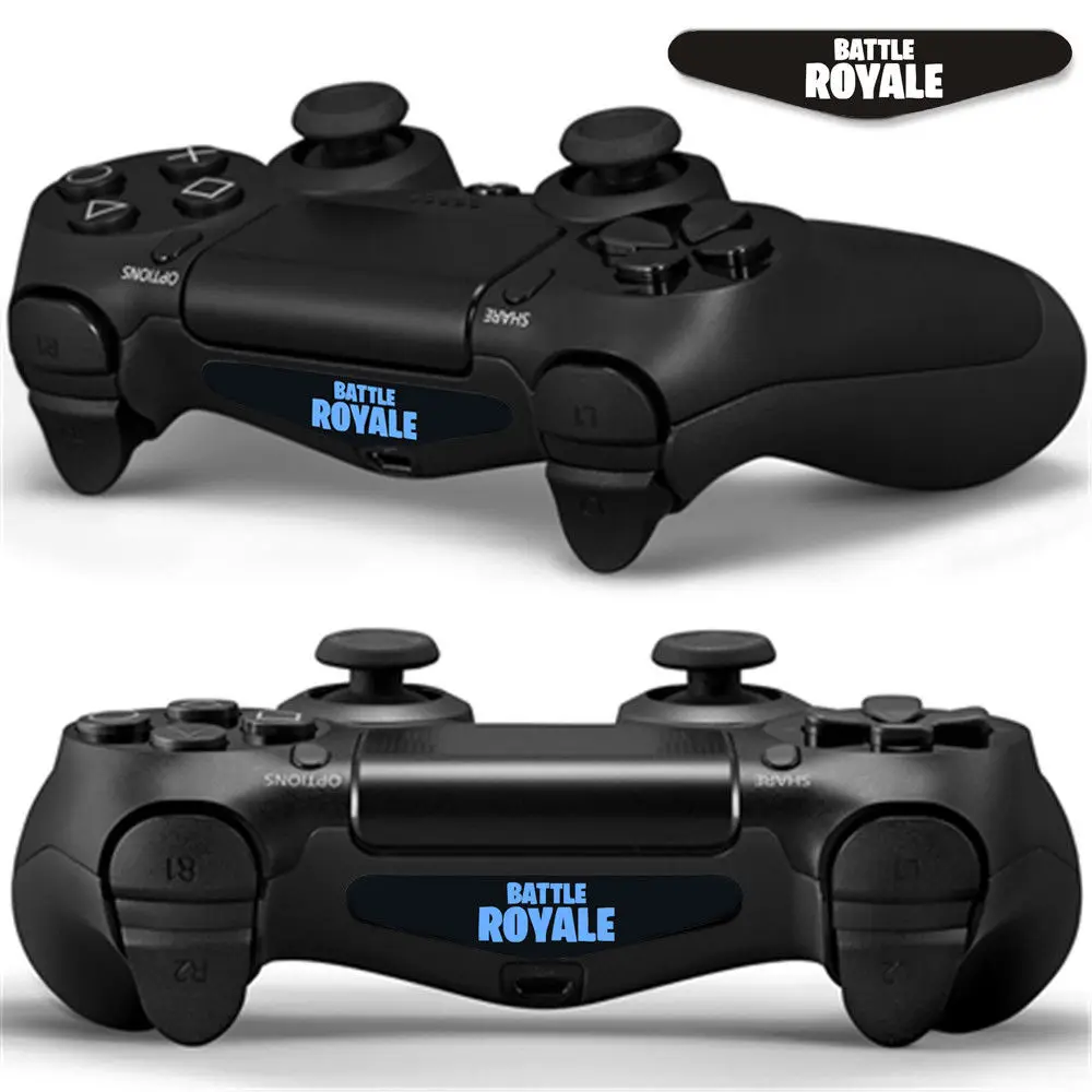 IVYUEEN 2 шт. для Dualshock 4 PS4 DS4 Pro тонкий контрольный Лер светодиодный светильник наклейка для бара наклейка крышка для playstation 4 контрольная игра скины - Цвет: N