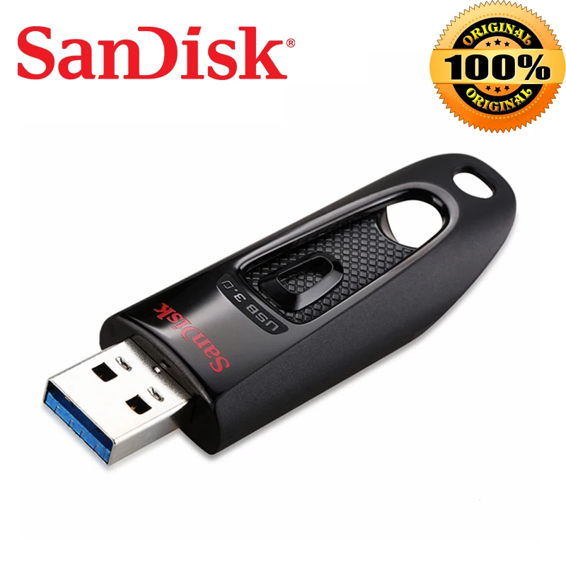 Флеш-накопитель SanDisk CZ48 USB Mini USB накопитель 64 ГБ 128 ГБ 256 ГБ USB флеш-накопитель USB 3,0 8 ГБ 16 ГБ 32 ГБ карта памяти флешка