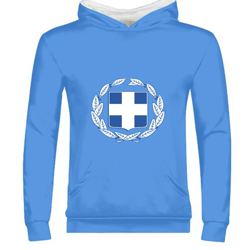 

GREECE male free custom made name number grc zipper sweatshirt nation flag gr country greek republic print photo word clothing