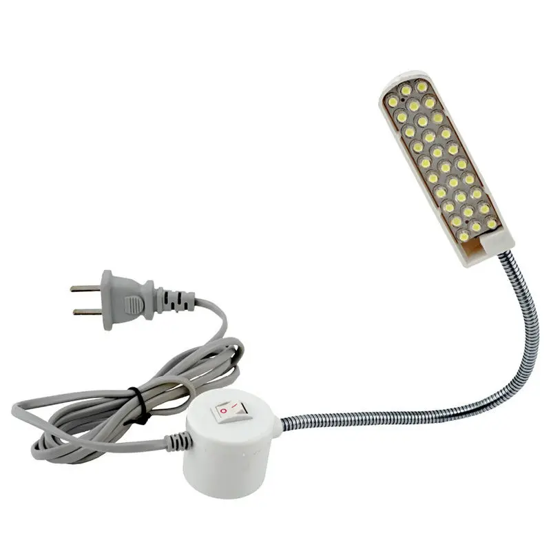 Светильник для швейной машины, 30 светодиодов для швейной машины US/EU/AU/UK Plug