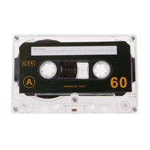 Стандартная кассета пустая лента пустая 60 минут аудио запись для речевого музыкального плеера hyq