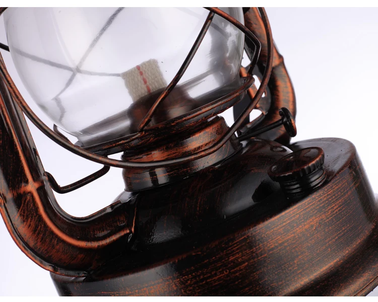 Классический керосиновый Светильник цвета античной бронзы в европейском стиле