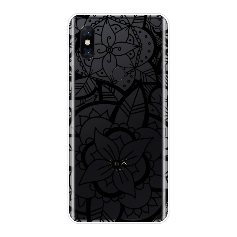 Мягкий силиконовый чехол для телефона Xiaomi Mi Note 1 2 3 Эстетическая кружевная