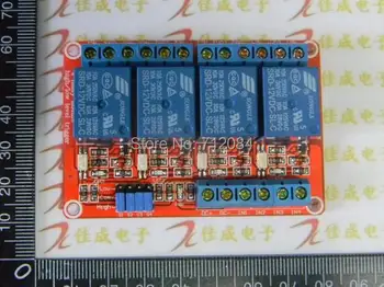 

12V Four 4 Channel Relay Module With Optocoupler isolation Supports high and low Level trigger