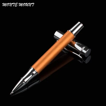 

Luxury orange carving Mahogany paint Medium Nib roller ball pen New
