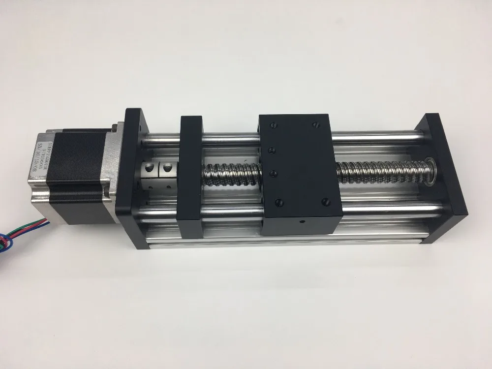 

GGP 1204 1605 1610 Sliding Table Effective Stroke 250mm 300mm Linear Motion Guide Rail XYZ Axis Motion+1pc Nema23 57 Motor