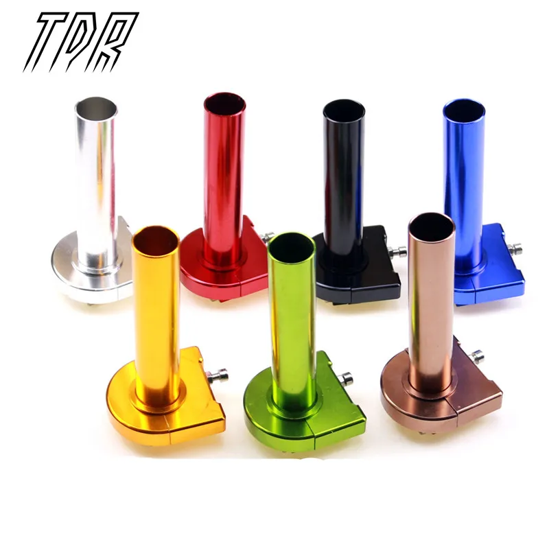 

TDR CNC New Aluminum Throttle Grip Handlebar Accelerator for NINJA CBR VFR CR/XR/KX GSX DR YZF TW PW RM GSXR Gy6 Scooter